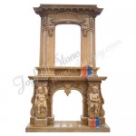 FO-007, Overmantel esculpido chimeneas