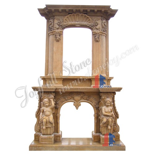 FO-007, Overmantel Sculpted Fireplaces