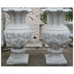 GP-081-1, Antique Stone Planters