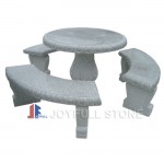 GT-001-3, grey granite table set