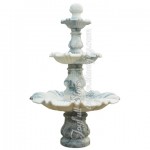 GF-023, 3 tiers white marble fountain
