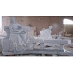 GT-316, White marble bench