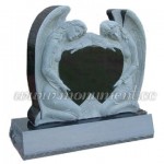 MS-002, double heart headstone