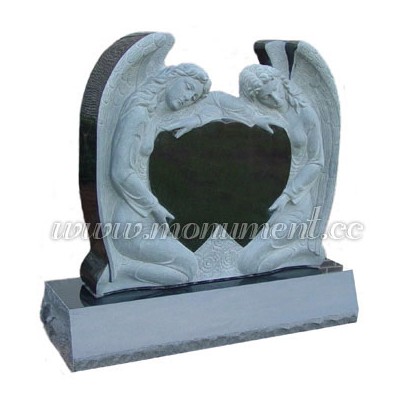 MS-002, double heart headstone