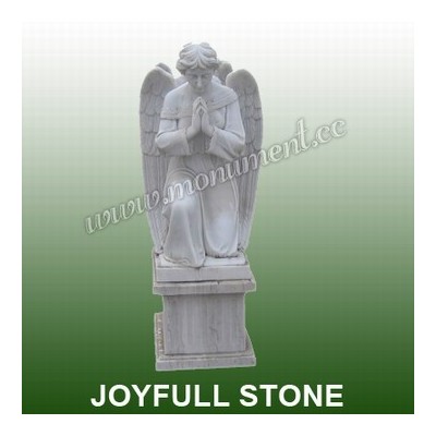 MS-372, White marble religious statue