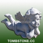 MS-415, Grey granite angel statue