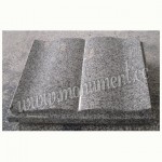 MU-376, Grey granite memorial book