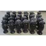 MA-305, Black granite vases