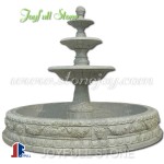 GFP-213, Sunset red marble fountain