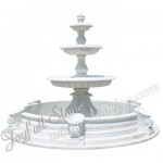 GFP-215, White marble fountain