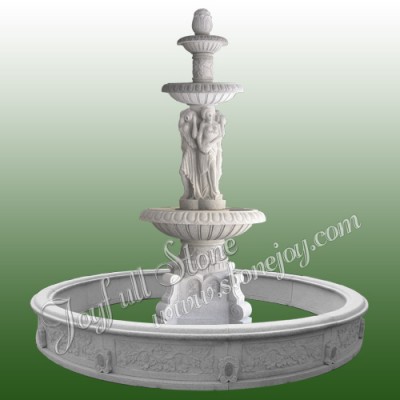 GFP-158, Large Granite statuary fountain