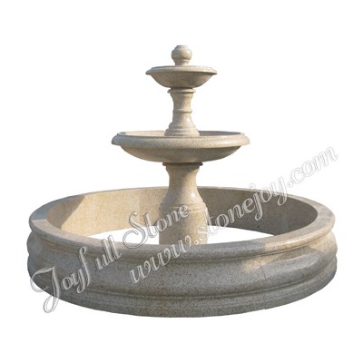 GFP-218, Polished yellow granite fountain