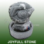 GFS-115, black marble fountain