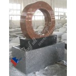 Granite Rotating wheel fountain