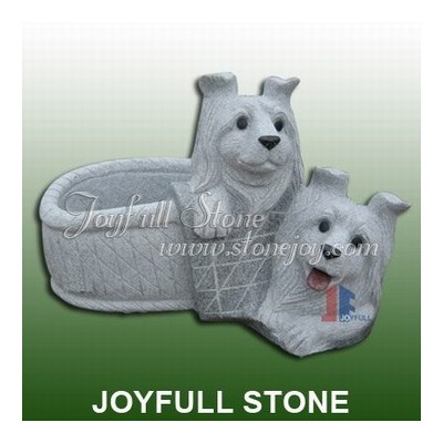 GPW-002, Stone Animal Planter