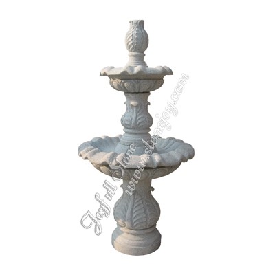 GF-110, 2 Tiers stone fountain