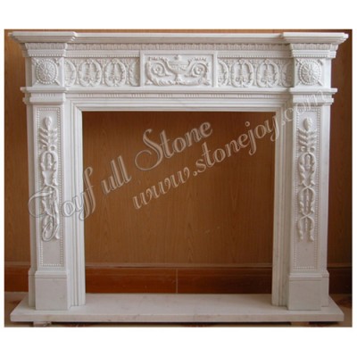 FG-322, Europe Decorative stone Fireplace Mantel Surround
