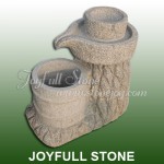 GFO-002, water fountain with rotating stone mill