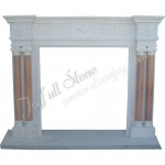 FC-236, Marble Fireplace Mantels Surrounds