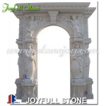 DW-119, Carved marble entrance doors