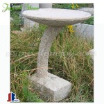 GW-602-1, Grey granite birdbath