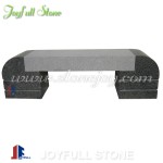 GT-012, grey and black stone bench