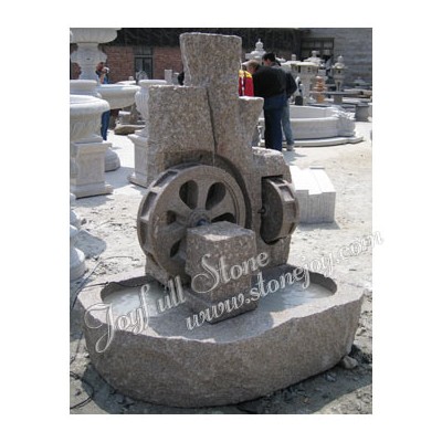 GW-081-2 Water Fountain with rotating wheels