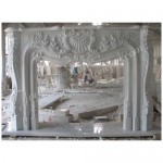 FG-151, Carving Stone Fireplace Mantels