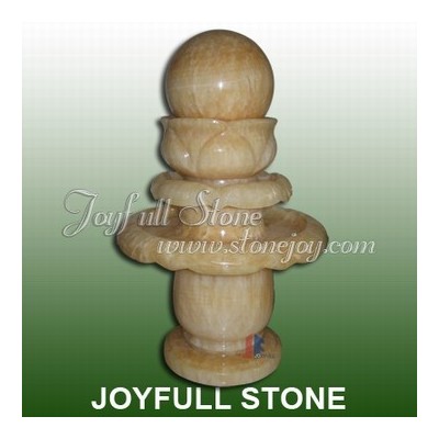 GFB-130 Resin Yellow ball fountain