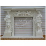 FS-041, Decorating Mantel with Marble Statue