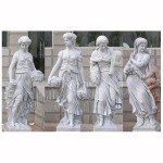 KLB-039, Garden Lady Figure Statues