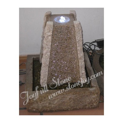GFC-012, Granite material LED Water Fountain
