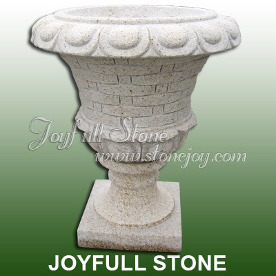 GP-305, Antique Outdoor Garden Stone Planters