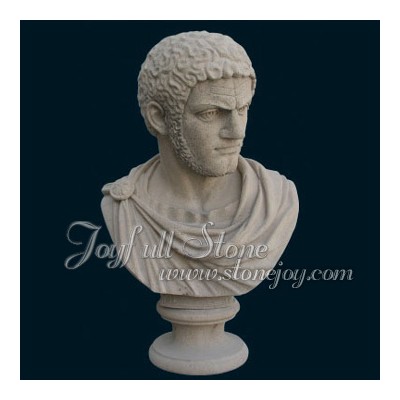 KB-001, romano Escultura Busto Cabeza masculina