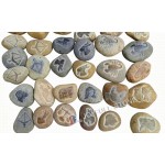 12 constellations, river stone crafts
